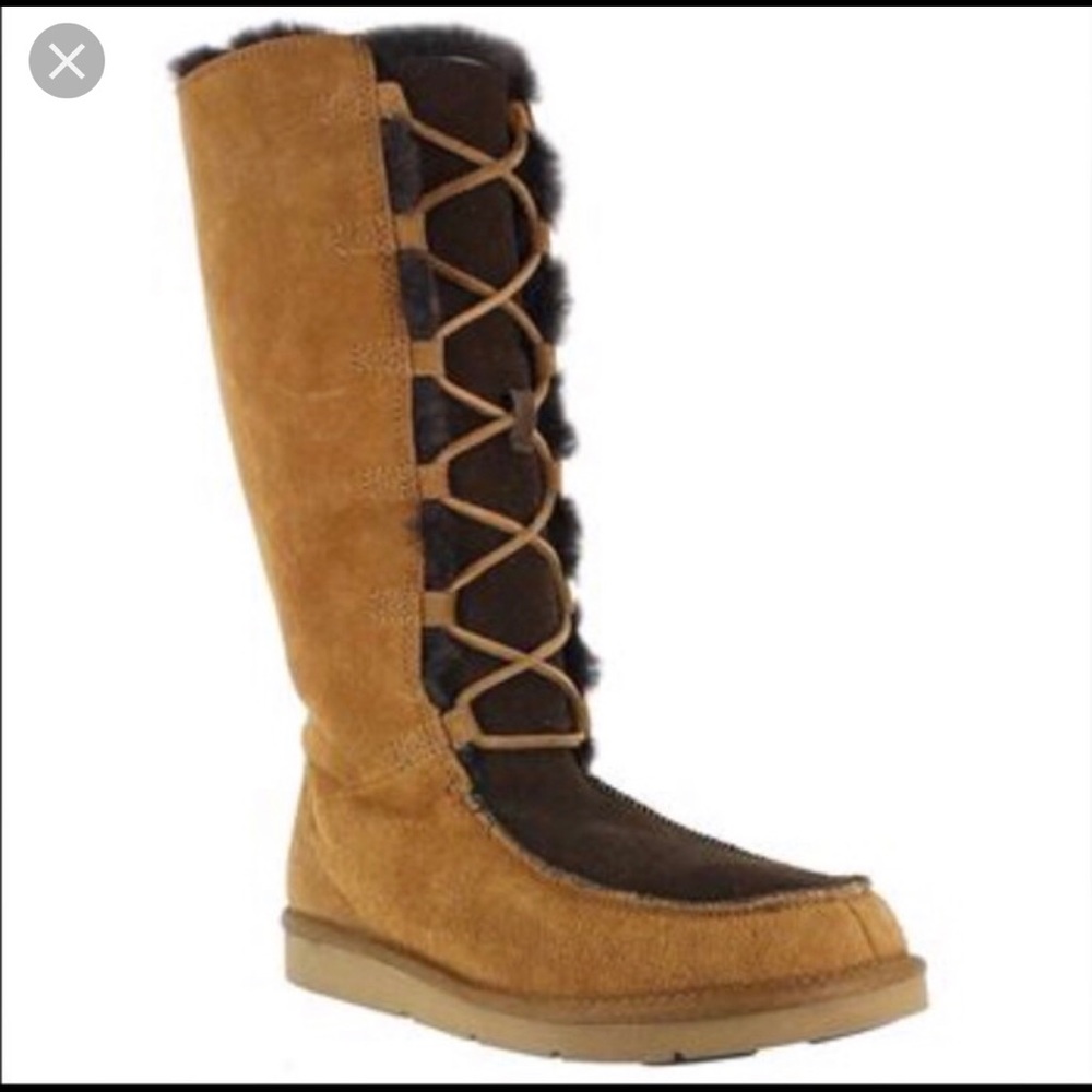 Ugg uptown boot size 8 chestnut